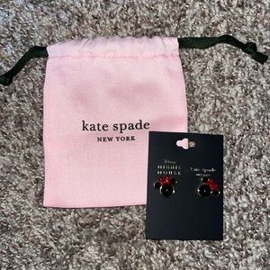 Kate Spade x Minnie Mouse earring studs